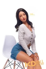 152cm/4ft12 A-cup Silicone Sex Doll – Mandel