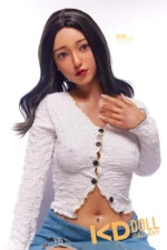 152cm/4ft12 A-cup Silicone Sex Doll – Mandel：圖片 3