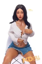 152cm/4ft12 A-cup Silicone Sex Doll – Mandel：圖片 5
