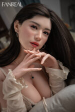 155cm/5ft1 F-cup Silicone Real Skin Sex Doll – Kimmy ROS：圖片 6
